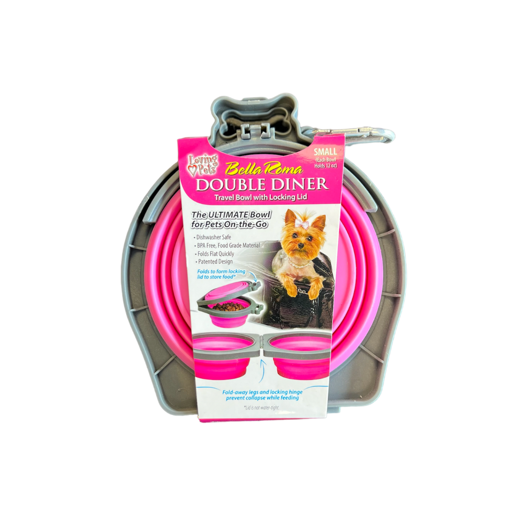 Bella Roma Double Diner Travel Bowl Small