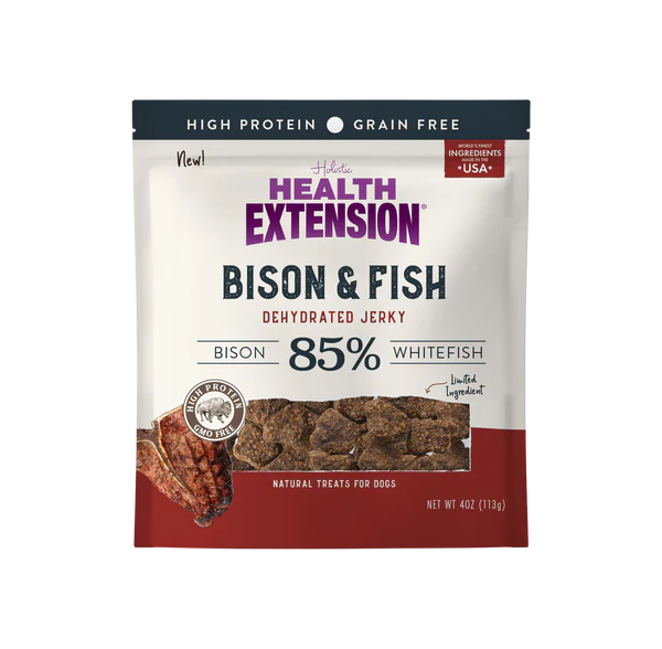 Bison & Fish Jerky 4 oz.