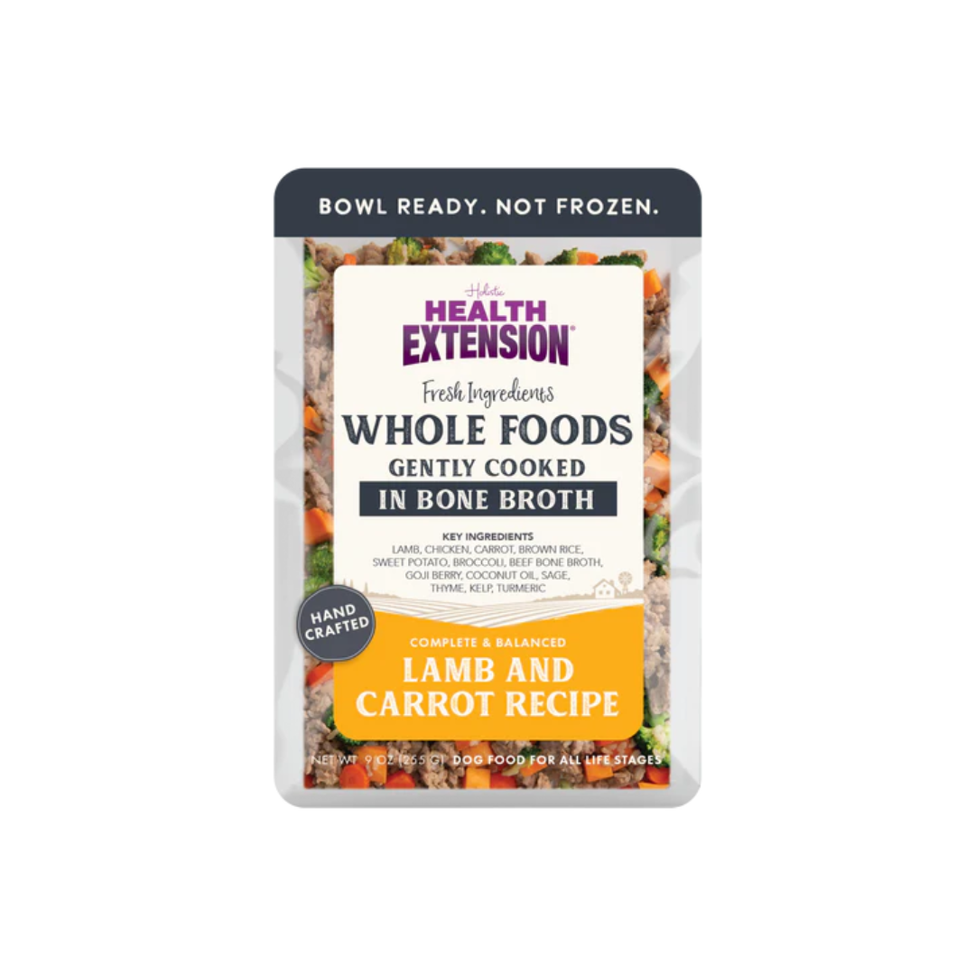 Health Extension Gently Cooked Lamb and Carrot Recipe