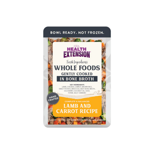 Health Extension Gently Cooked Lamb and Carrot Recipe