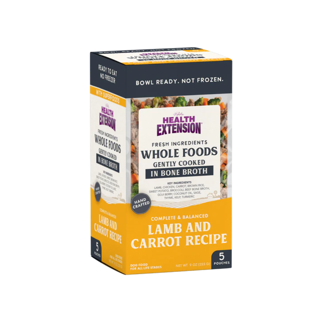 Health Extension Gently Cooked Lamb and Carrot Recipe