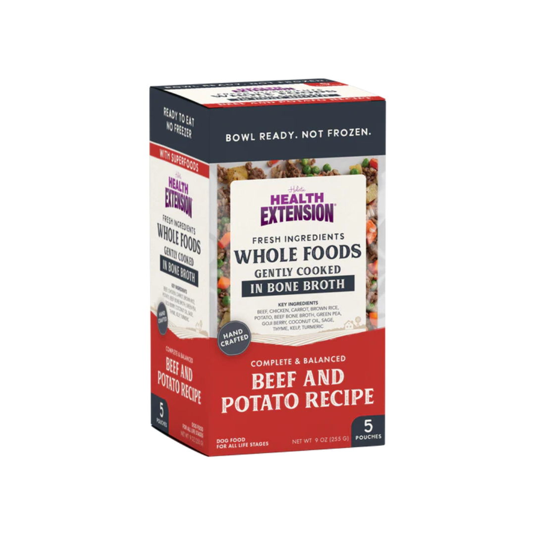 Health Extension Gently Cooked Beef & Potato Recipe