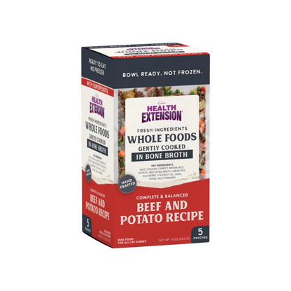 Health Extension Gently Cooked Beef & Potato Recipe