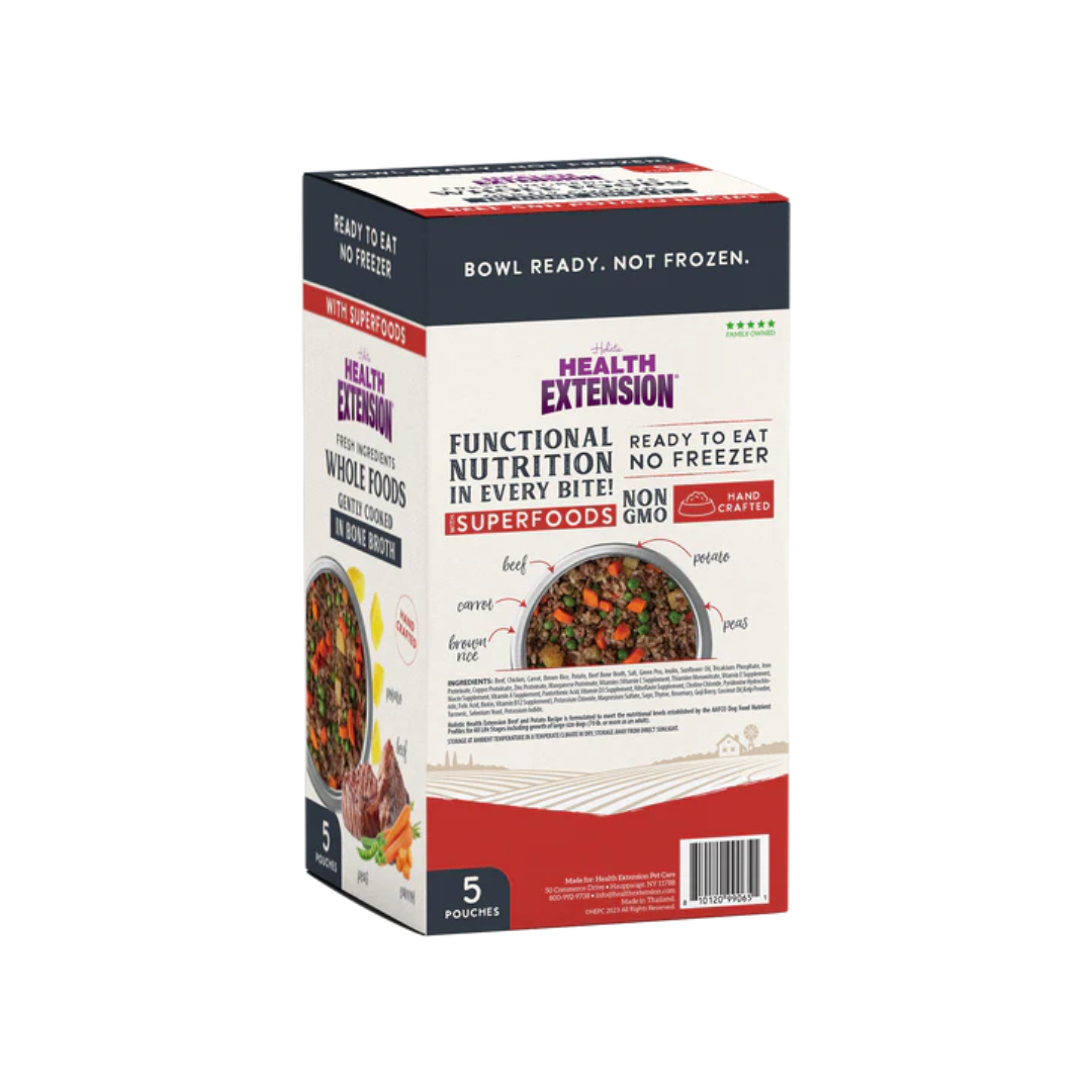 Health Extension Gently Cooked Beef & Potato Recipe