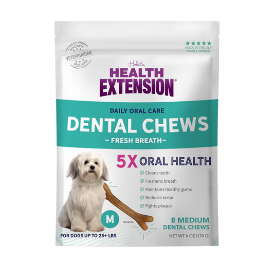 Fresh Breath Dental Bones - 8 Medium Bones