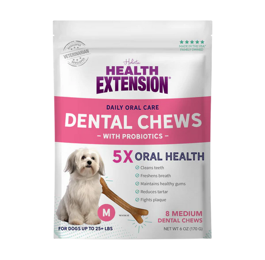 Probiotic Dental Bones - 8 Medium Bones