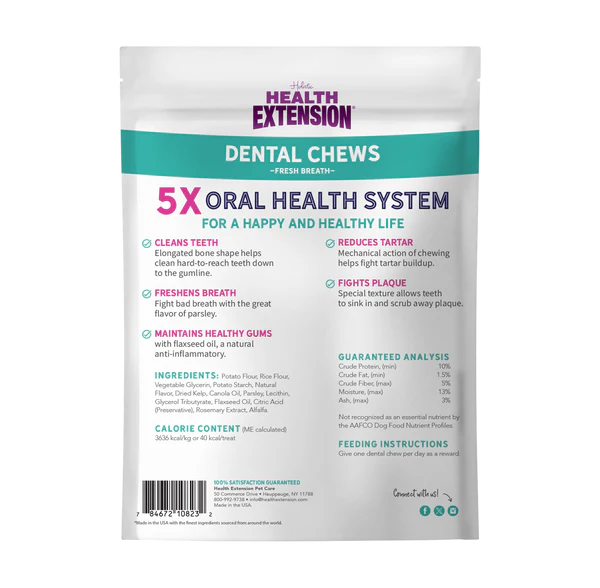 Fresh Breath Dental Bones - 8 Medium Bones