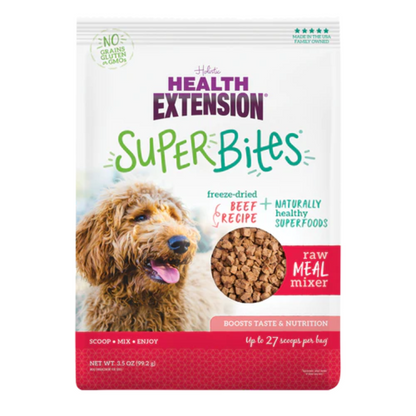 SuperBites Freeze Dried Raw Beef Meal Mixer