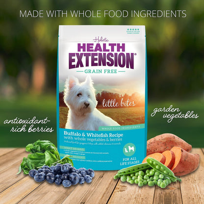 Health Extension Buffalo & Whitefish Little Bites Recipe