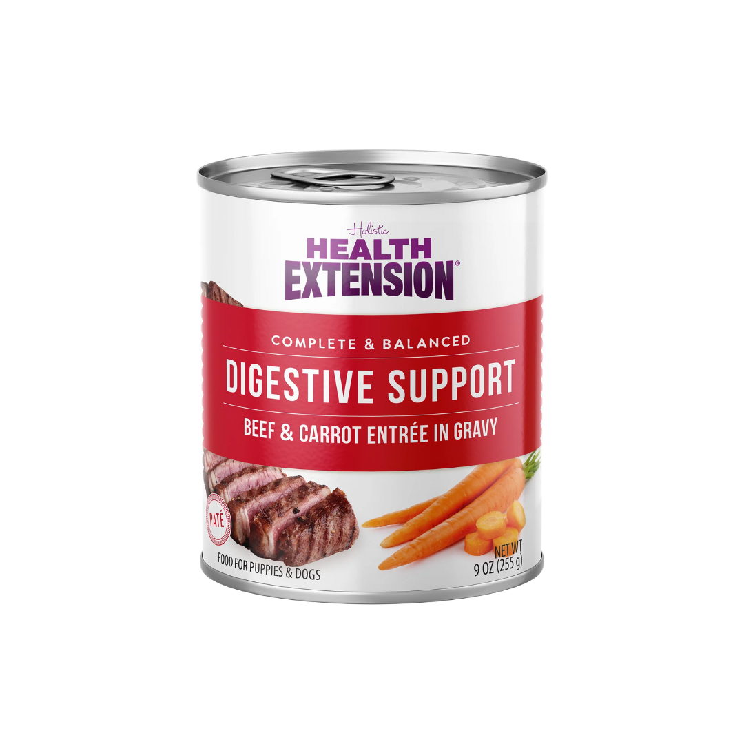 Health Extension Digestive Support - Beef & Carrot Entrée in Gravy 9oz