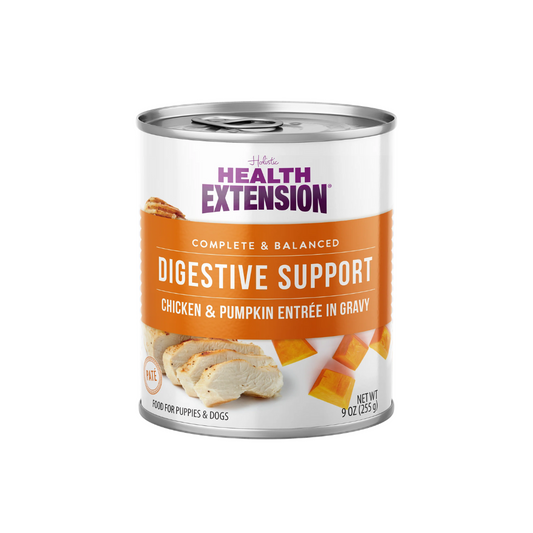 Health Extension Digestive Support - Chicken & Pumpkin Entrée in Gravy 9oz