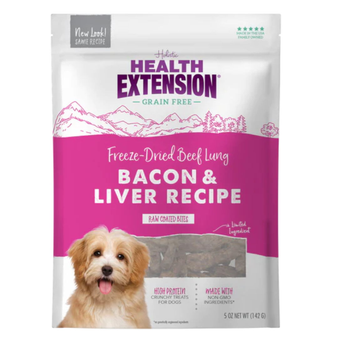 Freeze Dried Bacon & Liver Bully Puffs