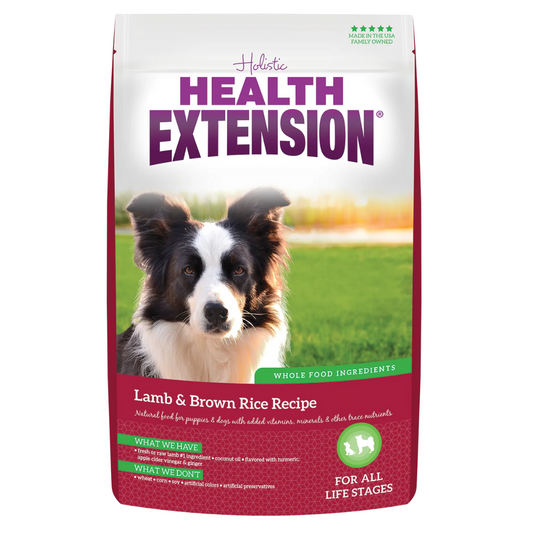 Health Extension Lamb & Brown Rice Recipe