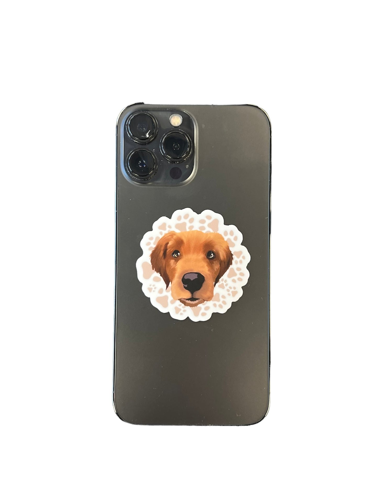 Golden Retriever Puppy Sticker